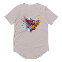 Flying Aztec - Men's Curved Hem T-Shirt
