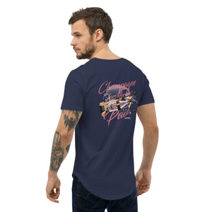 CFTP Dark - Men's Curved Hem T-Shirt